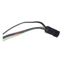Retrovisor Peugeot 307 Preto Lado Direito 2010 