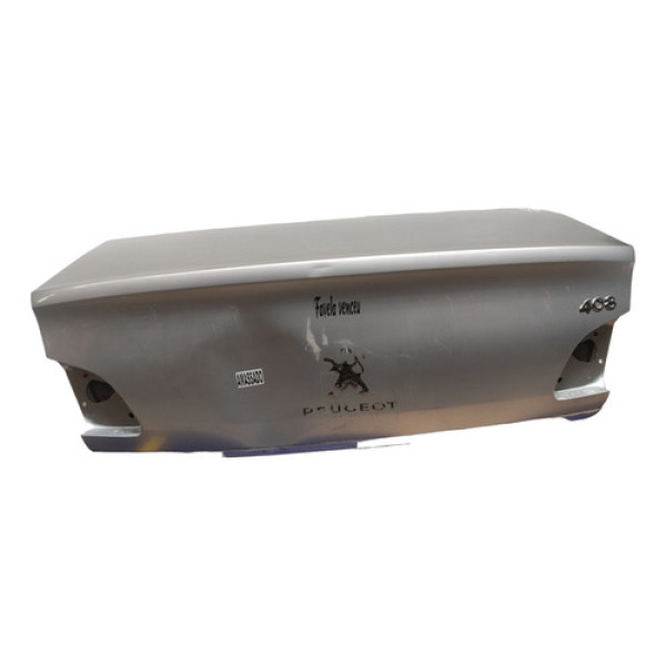 Tampa Traseira Porta Mala Peugeot 408 2011 A 2016 Prata