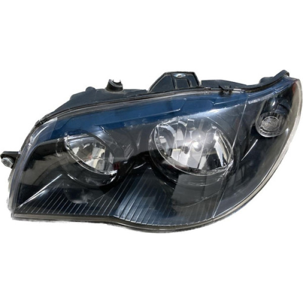 Farol Dianteiro Esquerdo Fiat Palio 2004 A 2011 Masc. Negra