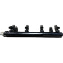 Flauta Com Bico Injetor Gm Meriva Doblo Palio 1.8 8v Flex 