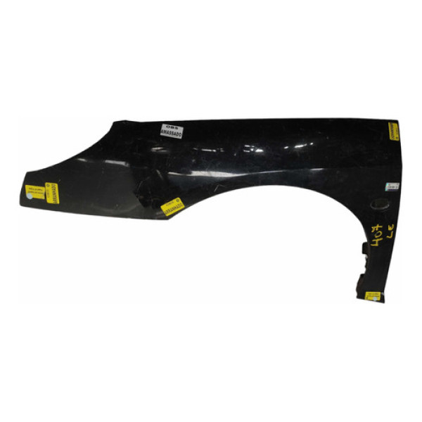 Paralama Esquerdo Peugeot 407 2004 A 2009 Preto 