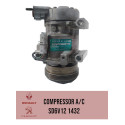 Compressor Ar / Condic. Peugeot 206 207 Clio 1.0 Sd6v12 1432