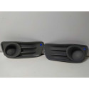 Par Moldura Grade Milha Palio Economy 10 A 16 Cinza Sem Furo