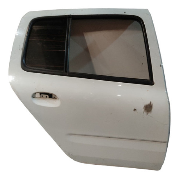 Porta Traseira Direita Renault Clio 2004 A 2011 Branco 