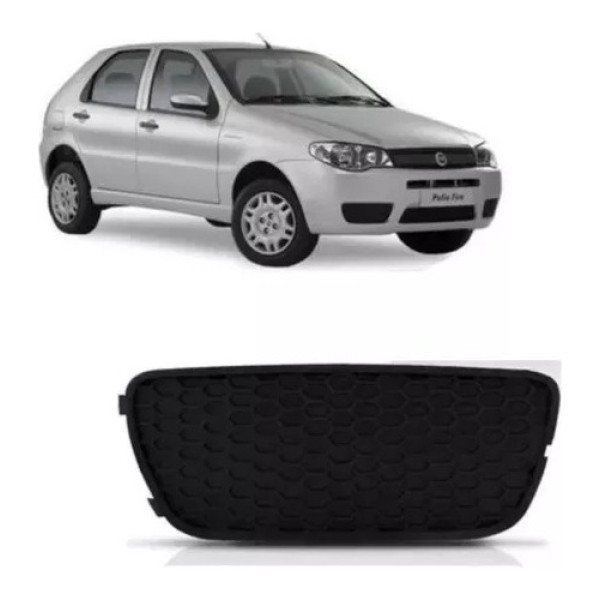Grade Moldura Parachoque Direito Fiat Palio Siena S / Milha 