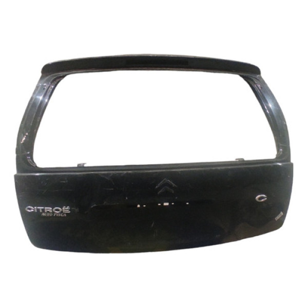Tampa Traseira Porta Mala Citroen C3 2006 A 2012 Preto