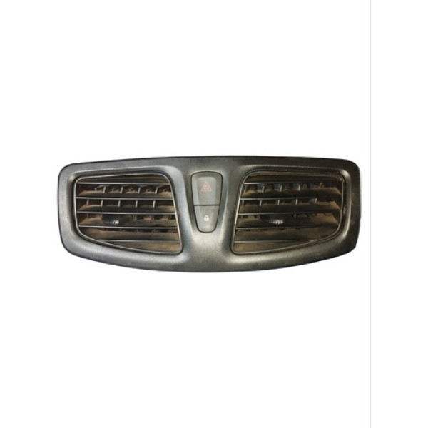 Difusor De Ar Central Renault Fluence Com Botão Alerta 2014 