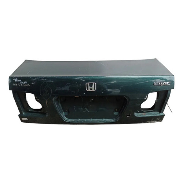 Tampa Traseira Honda Civic 1997 1998 1999 2000  Verde