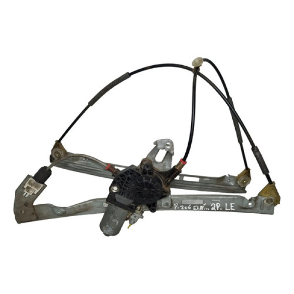 Máquina De Vidro Lado Esquerdo Elétrica Peugeot 206 2portas