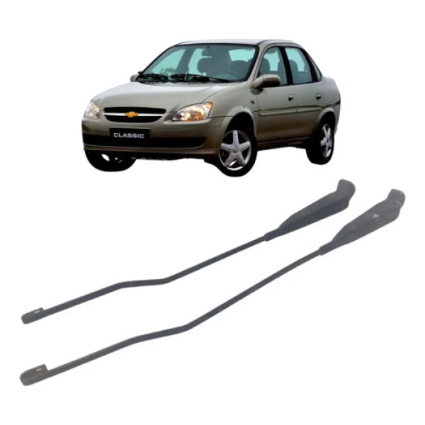 Braço Limpador Parabrisa Classic 1996 A 2016 Esquerdo