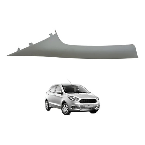 Moldura Coluna Parabrisa Esquerda Ford Ka 2014 A 2021 Origin