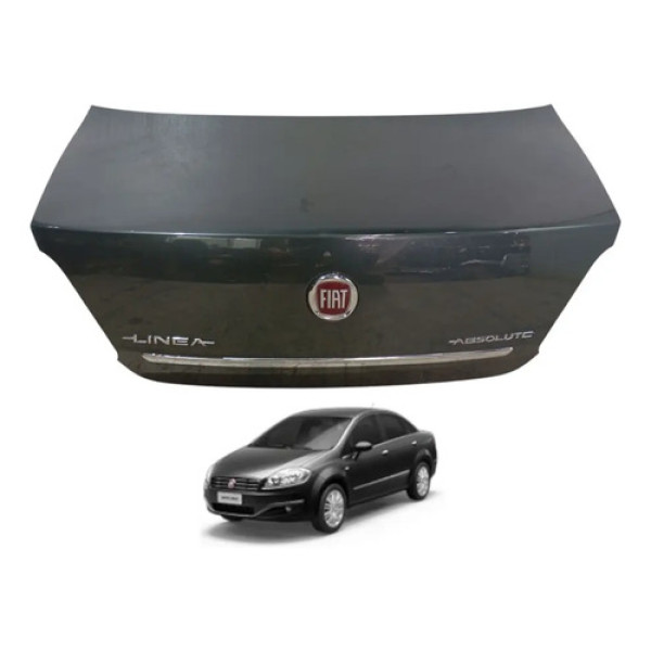 Tampa Traseira Linea 2008 2009 2010 11 12 13 A 2015 Original Chumbo