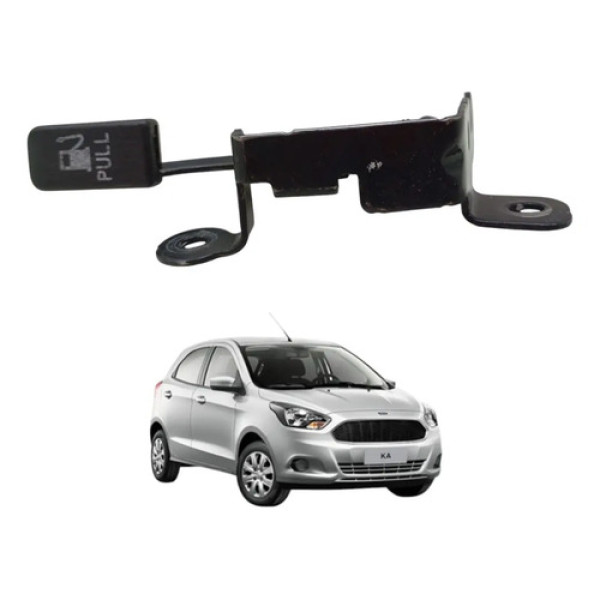 Puxador Abertura Portinhola Tanque Ford Ka 2015 A 2018