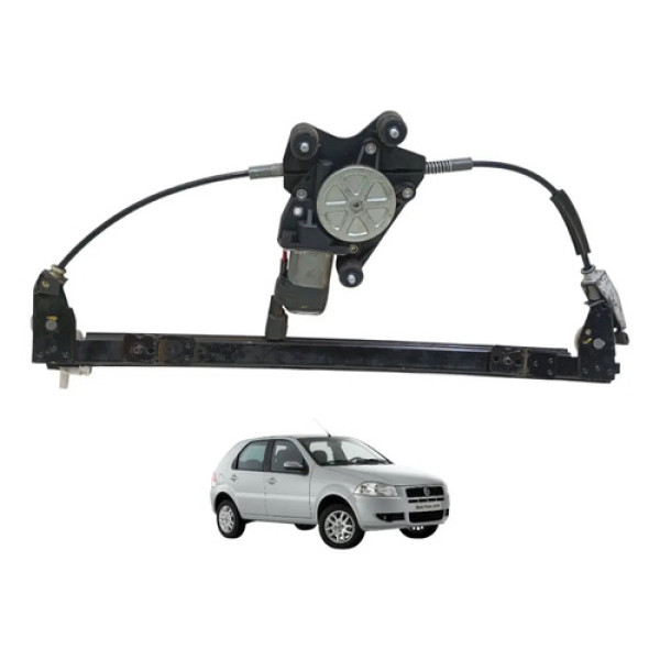 Máquina Motor Vidro Elétrico Diant Direito Palio Siena 09/12