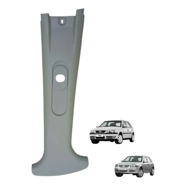 Moldura Coluna Central Lado Direito Gol G3 G4 4p 2006 A 2012