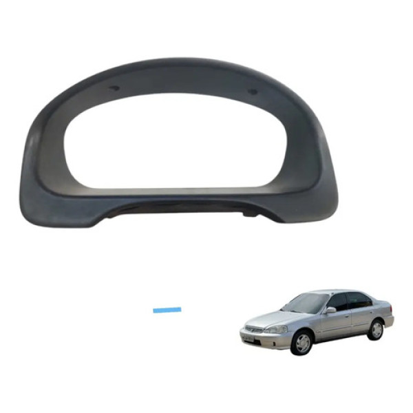 Moldura Painel Velocímetro Civic 1997 A 2000 Original