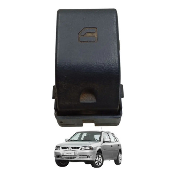 Botão Vidro Elétrico Dianteiro Direito Gol G4 2006 A 2012