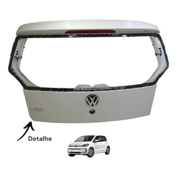 Tampa Traseira Volks Up 2014 15 16 17 18 A 2021 Original Branco