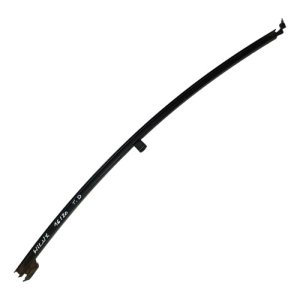 Canaleta Guia Vidro Traseiro Direito Toyota Hilux 2016 2020 Preto