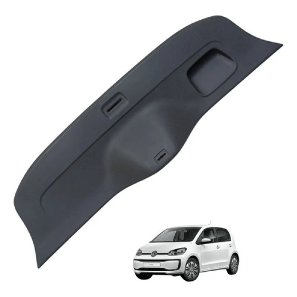 Aplique Tampa Traseira Volks Up 2014 A 2021 Original Preto