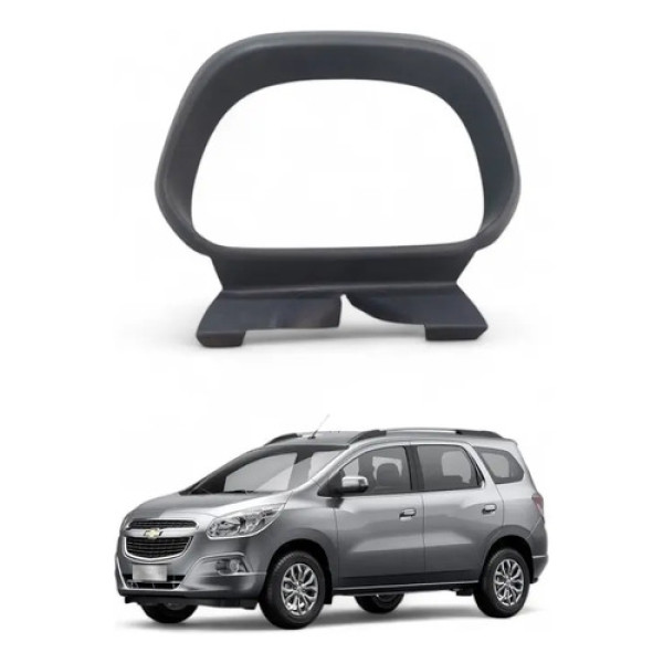Acabamento Painel Velocímetro Gm Spin 2013 A 2021 Original Preto