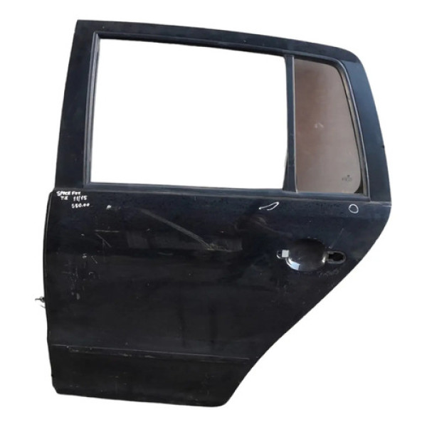 Porta Traseira Esquerda Volkswagen Spacefox 11/15 Traseira Esquerdo Preto