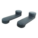 Par Manivela Vidro Manual Celta Classic Montana 2003 A 2012 Preto