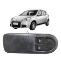 Botão Vidro Elétrico Dianteiro Esquerdo Sandero 2007 A 2014 