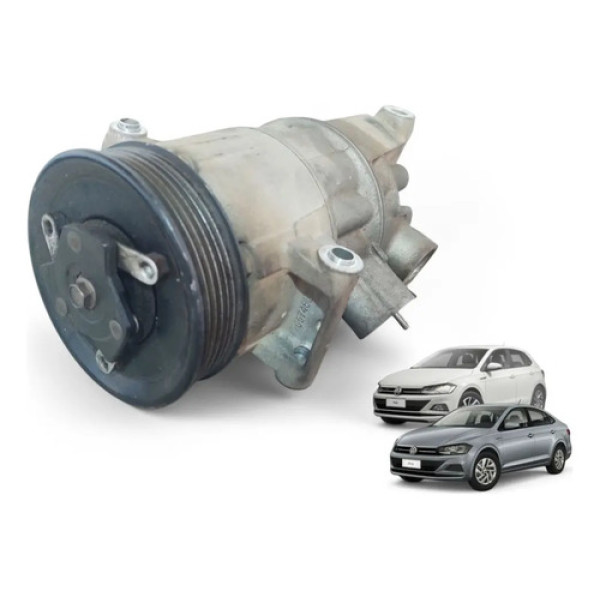 Compressor Ar Condicionado Polo Virtus 2017 A 2022 Original