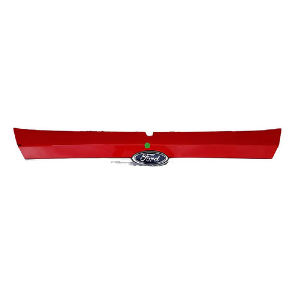 Moldura Luz Da Placa New Fiesta Aplique Cromado Original
