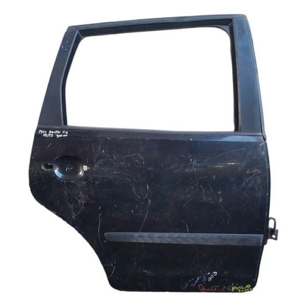 Porta Traseira Direita Volkswagen Polo Hacth 2003/2012 Traseira Direita Preto