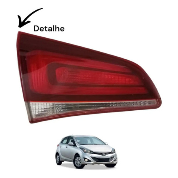 Lanterna Tampa Hb20 Hatch 2016 2017 2018 2019 Original Esquerdo/motorista Vermelho