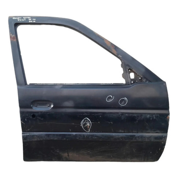 Porta Dianteira Direita Ford Escort Zetec 1997 A 2002 4p Dianteira Direito Preto