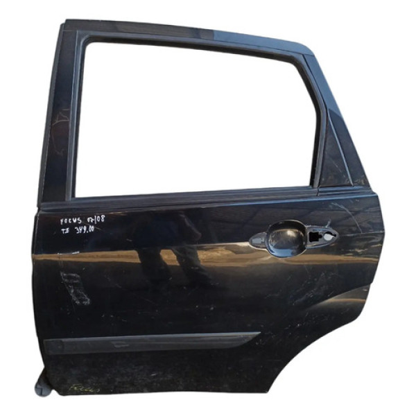 Porta Traseira Esquerda Ford Focus 2002 2003 2004 2005 A 08 Traseira Esquerdo Preto