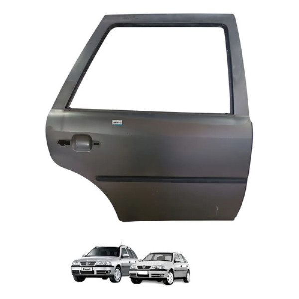 Porta Gol Parati G2 G3 1995 1996 1997 1998 1999 2000 A 2005 Traseira Direita Chumbo
