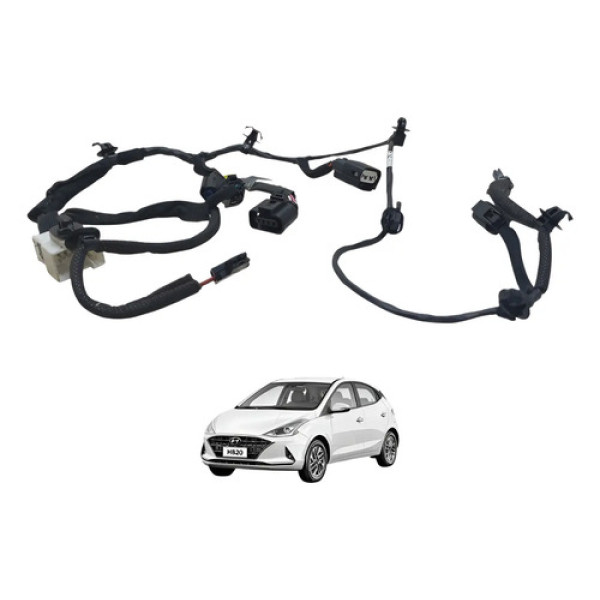 Chicote Tampa Traseira Hb20 Hatch 2020 2021 2022 Original