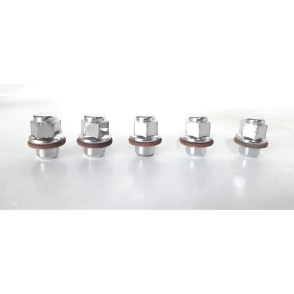 Porca Parafuso Roda Corolla 9/14 Kit C 5 Unidades 