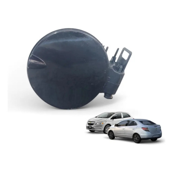 Portinhola Tanque Combustível Prisma Onix 2013 A 2019 Preto 2014