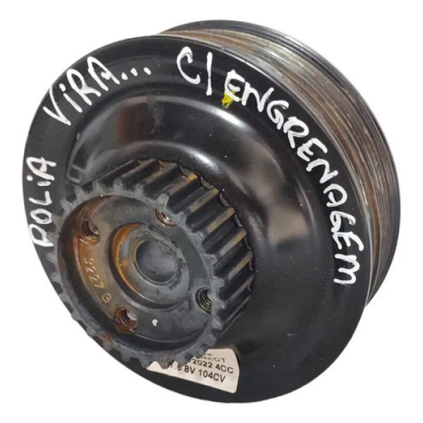 Polia C Engrenagem Virabrequim Fox 1.6 8v 4cc 030105255p