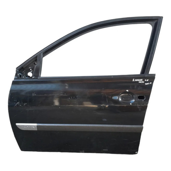 Porta Dianteira Esquerda Renault Megane 2006 A 2010 Dianteira Esquerdo Preto
