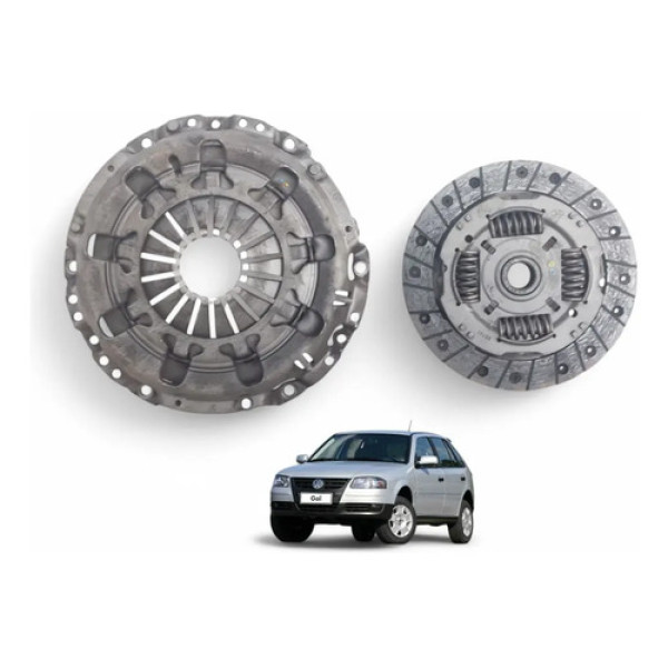 Platô Disco Embreagem Gol 1.0 Power G4 2005 A 2009 Cinza