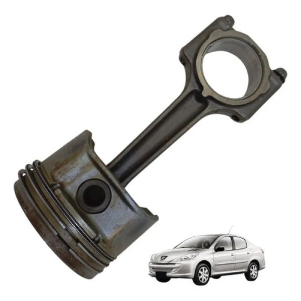 Biela Peugeot 207 1.6 16v Pistão Sem Garantia Fragmentada