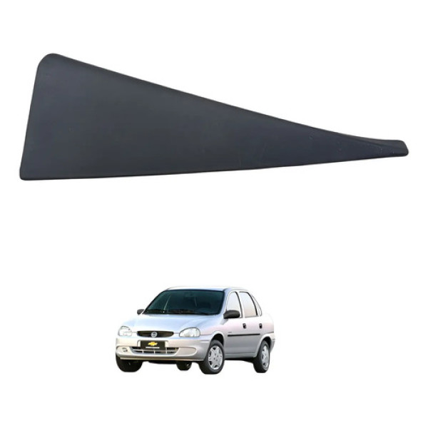 Moldura Interna Porta Traseir Direita Corsa Classic Original Preto