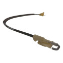 Cabo Fechadura Porta Diant Direita Onix 2012 A 2019 Original Preto Dianteira