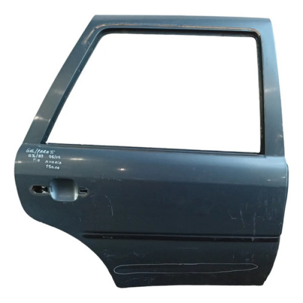 Porta Traseira Direita Vw Gol Parati G2 G3 95/05 P/recuperar Traseira Direito Cinza
