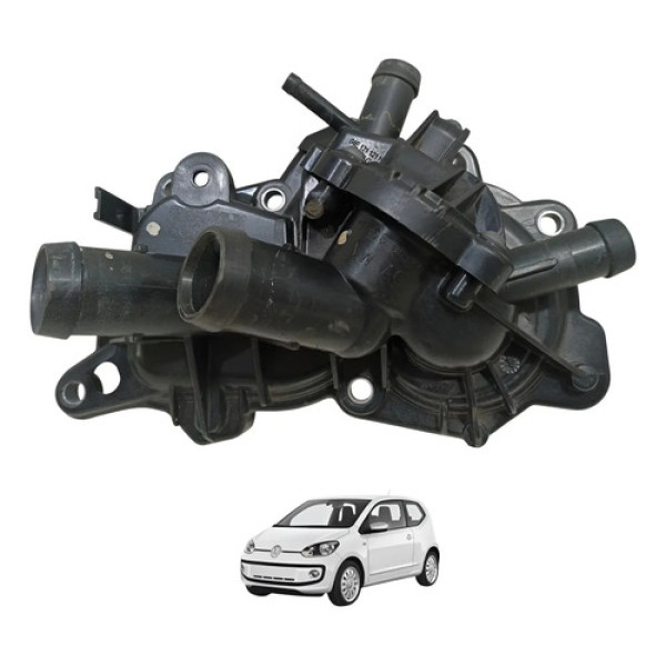 Carcaça Válvula Termostática Volks Up 1.0 2014/2021 Original