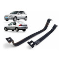 Par Cinta Fixação Tanque Combustível Celta 02 A 16 94716526 Preto 2002