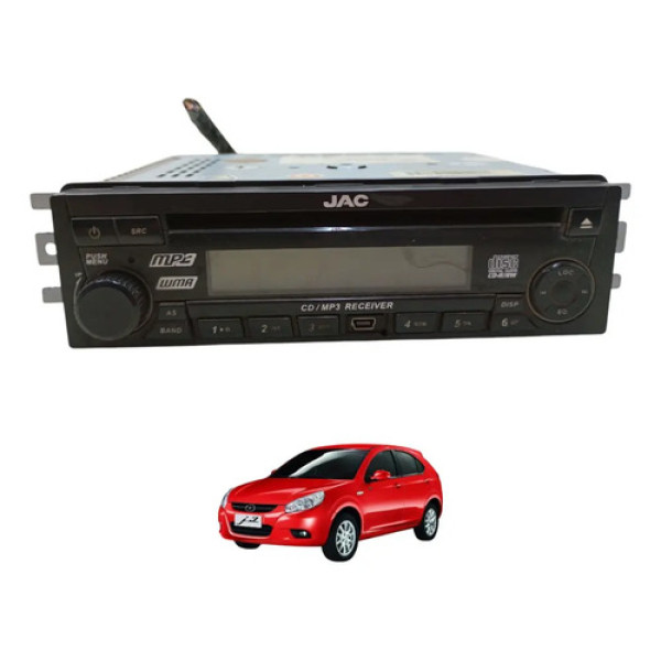 Rádio Som Jac J3 2010 2011 2012 2013 Original