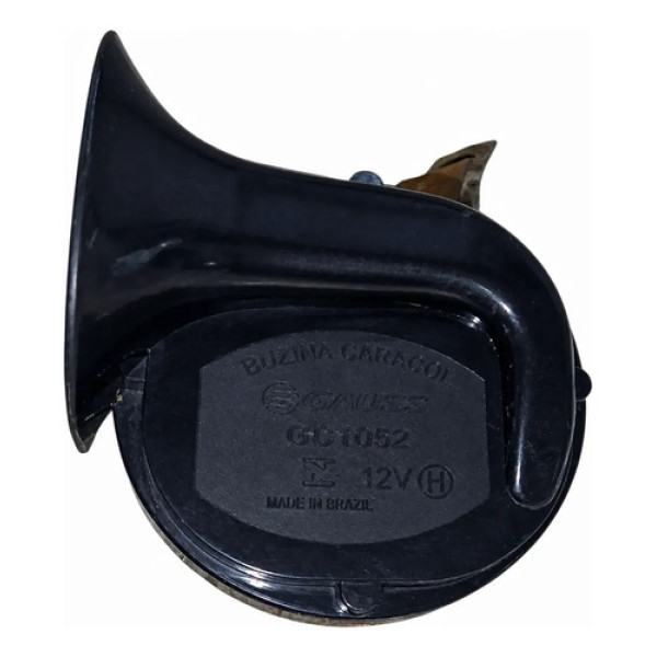 Buzina Caracol Universal 12v 2 Conectores Gauss Gb1052