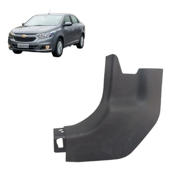 Soleira Dianteira Esquerda Cobalt 2016 A 2020 Bm2580178 Preto